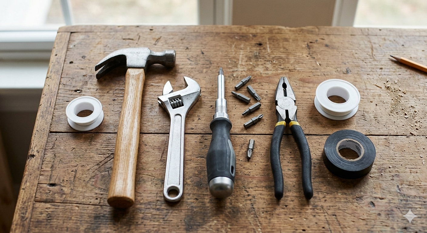 Tener un kit de herramientas básico para el hogar es el primer paso para ser independiente en el mantenimiento de tu casa. En esta guía, no solo te diré qué comprar, sino en qué detalles fijarte para que tus herramientas te duren toda la vida.